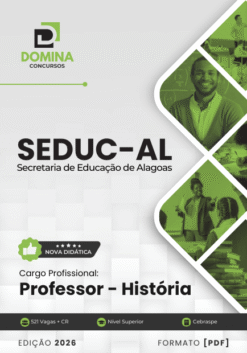 Professor de História SEDUC AL | Apostila 2026