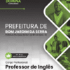 Professor de Inglês Bom Jardim da Serra SC | Apostila 2026