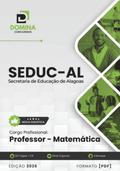 Professor de Matemática SEDUC AL | Apostila 2026