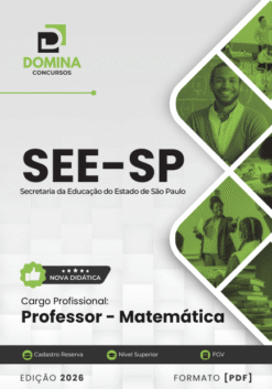Professor de Matemática SEE SP | Apostila 2026