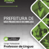 Professor de Português e Inglês São Francisco do Brejão MA | Apostila 2026