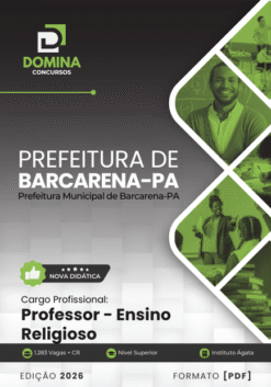Professor de Religião Barcarena PA | Apostila 2026