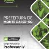 Professor Monte Carlo SC | Apostila 2026