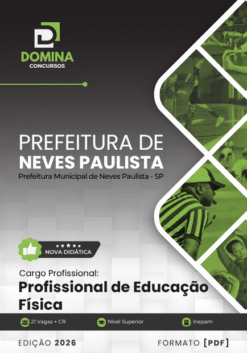 Profissional de Educação Física Neves Paulista SP | Apostila 2026