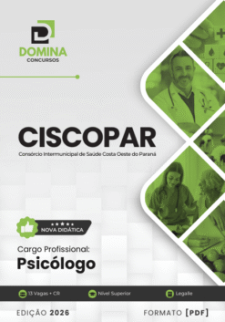 Psicólogo CISCOPAR | Apostila 2026