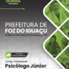 Psicólogo Foz do Iguaçu PR | Apostila 2026