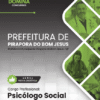 Psicólogo Social Pirapora do Bom Jesus SP | Apostila 2026