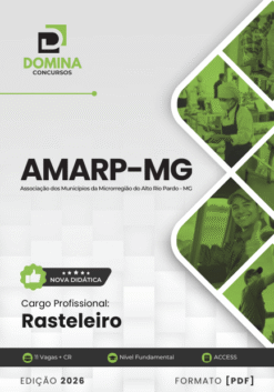 Rasteleiro AMARP MG | Apostila 2026