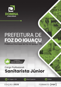 Sanitarista Foz do Iguaçu PR | Apostila 2026