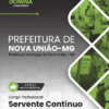 Servente Contínuo Nova União MG | Apostila 2026 2 Servente Contínuo Nova União MG | Apostila 2026