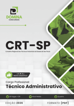 Técnico Administrativo CRT SP | Apostila 2026