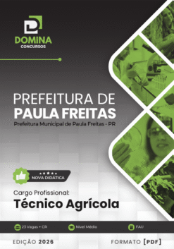 Técnico Agrícola Paula Freitas PR | Apostila 2026