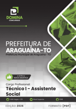 Técnico Assistente Social Araguaína TO | Apostila 2026