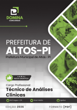 Técnico de Análises Clínicas Altos PI | Apostila 2026
