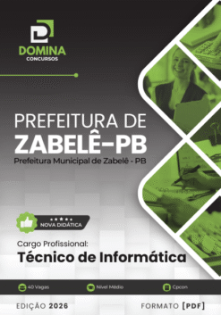 Técnico de Informática Zabelê PB | Apostila 2026