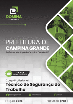 Técnico de Segurança do Trabalho Campina Grande PB | Apostila 2026