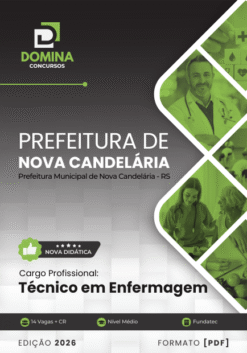 Técnico em Enfermagem Nova Candelária RS | Apostila 2026