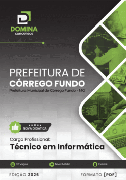 Técnico em Informática Córrego Fundo MG | Apostila 2026