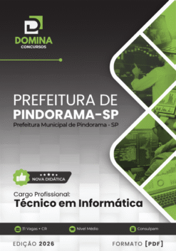Técnico em Informática Pindorama SP | Apostila 2026