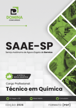 Técnico em Química SAAE Barretos SP | Apostila 2026