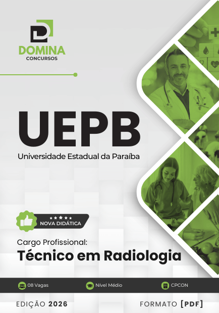 Técnico em Radiologia UEPB | Apostila 2026 1 Técnico em Radiologia UEPB | Apostila 2026