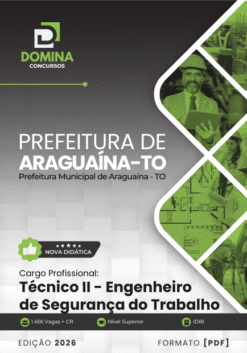 Técnico Engenheiro em Segurança no Trabalho Araguaína TO | Apostila 2026