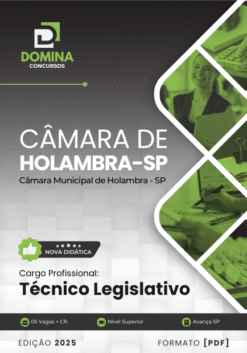 Técnico Legislativo Câmara Holambra SP | Apostila 2026