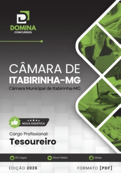 Tesoureiro Câmara Itabirinha MG | Apostila 2026