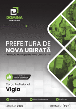 Vigia Nova Ubiratã MT | Apostila 2026
