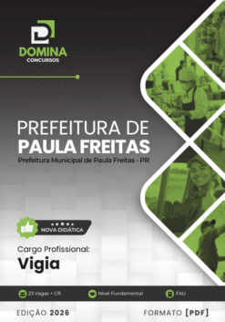 Vigia Paula Freitas PR | Apostila 2026