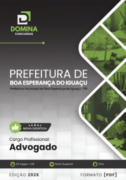 Advogado Boa Esperança do Iguaçu PR | Apostila 2026