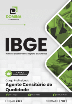 Agente Censitário de Qualidade IBGE | Apostila 2026