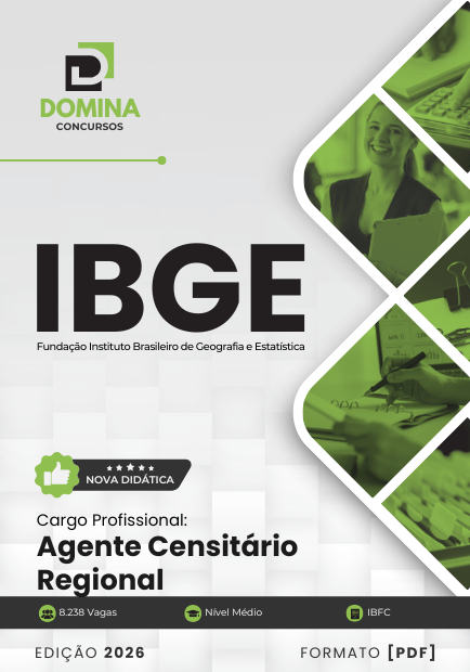 Agente Censitário Regional IBGE | Apostila 2026 1 Agente Censitário Regional IBGE | Apostila 2026