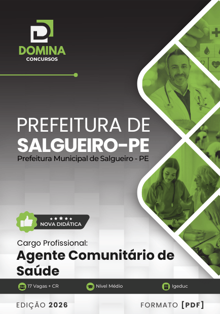 Agente Comunitário de Saúde Salgueiro PE | Apostila 2026 1 Agente Comunitário de Saúde Salgueiro PE | Apostila 2026