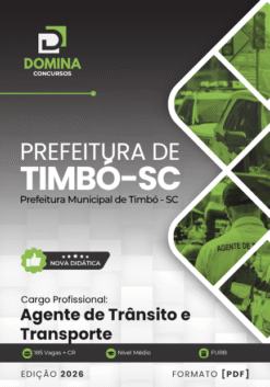 Agente de Trânsito e Transporte Timbó SC | Apostila 2026