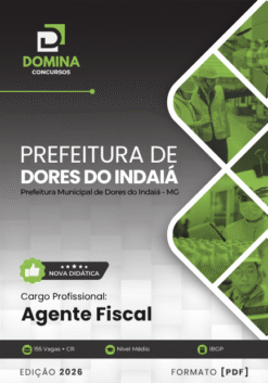 Agente Fiscal Prefeitura Dores do Indaiá MG | Apostila 2026