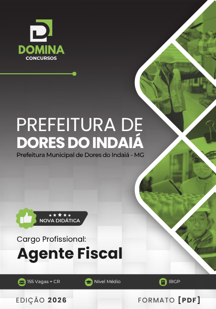 Agente Fiscal Prefeitura Dores do Indaiá MG | Apostila 2026
