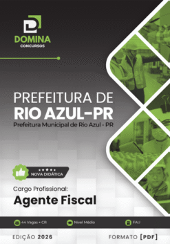 Agente Fiscal Rio Azul PR | Apostila 2026
