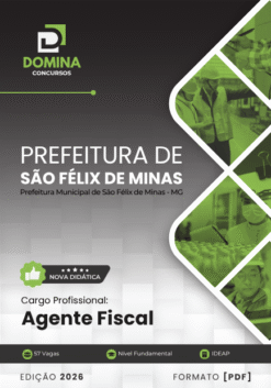Agente Fiscal São Félix de Minas MG | Apostila 2026