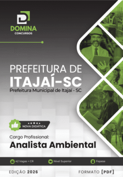 Analista Ambiental Itajaí SC | Apostila 2026