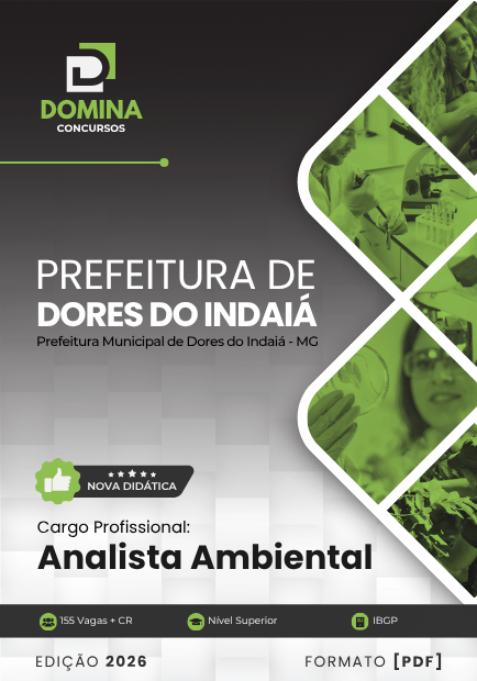 Analista Ambiental Prefeitura Dores do Indaiá MG | Apostila 2026