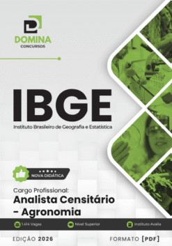 Analista Censitário Agronomia IBGE | Apostila 2026