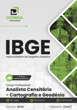 Analista Censitário Cartografia e Geodésia IBGE | Apostila 2026