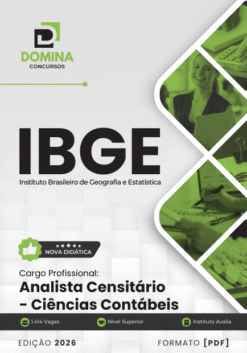 Analista Censitário Ciências Contábeis IBGE | Apostila 2026
