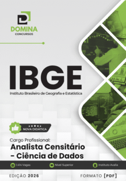 Analista Censitário Ciências de Dados IBGE | Apostila 2026