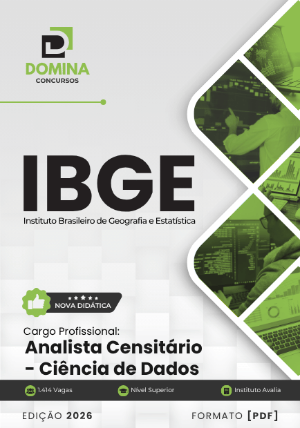 Analista Censitário Ciências de Dados IBGE | Apostila 2026 1 Analista Censitário Ciências de Dados IBGE | Apostila 2026