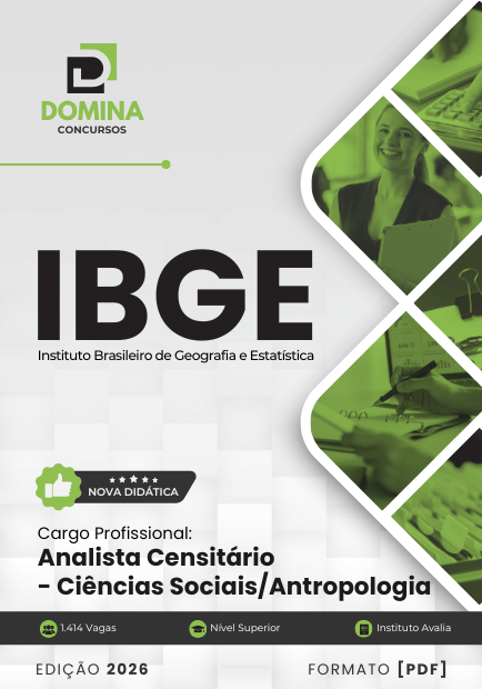 Analista Censitário de Ciências Sociais IBGE | Apostila 2026 1 Analista Censitário de Ciências Sociais IBGE | Apostila 2026