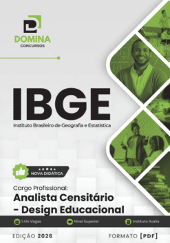 Analista Censitário de Design Educacional IBGE | Apostila 2026