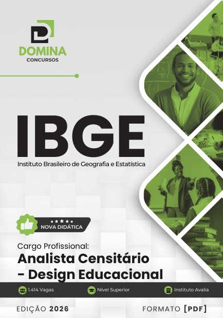 Analista Censitário de Design Educacional IBGE | Apostila 2026 1 Analista Censitário de Design Educacional IBGE | Apostila 2026