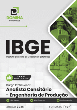 Analista Censitário de Engenharia de Produção IBGE | Apostila 2026
